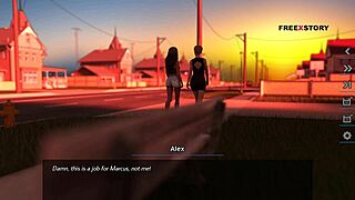 Alex Fingers Latisha's Ass In 3D Dreams