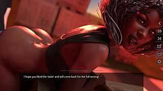 Alex Fingers Latisha's Ass In 3D Dreams