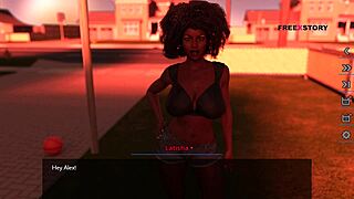 Alex Fingers Latisha's Ass In 3D Dreams