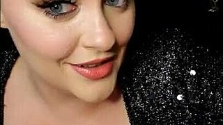 old gay guy chats with mistress primrose during casting interview