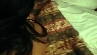 Slow back stroking in hotel quickie