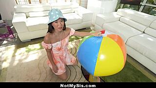 Hey Kimmy Kimm, Wanna Play with My Balls? Asks Perv Stepbro