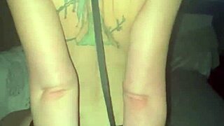 Watching porn with my boyfriend leads to intense bdsm riding and moaning in homemade web chat