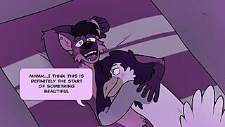 Furry wolf likes gay sex on the beach anal