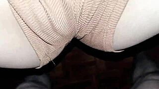 cute homemade teen stepdaughter drains all the milk