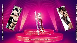 candy18 in horny porn interview with toys and handjob 😏