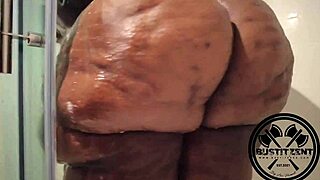 Hey BigLizz, wanna get steamy in the shower with that huge ass?