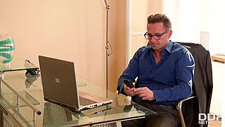 i love how one cock slams my ass while another doubles angel rivas pussy