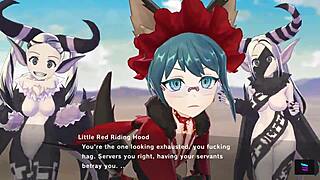 Check out this Red Hood Bad Wolf Girl in Magicami anime!