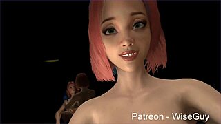 Futa and female POV experience with Sakura and Hinata in a threesome