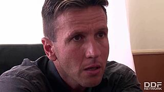 Threesome Action At The Office With Minnie Manga And Lana In Cowgirl And Cunilingus