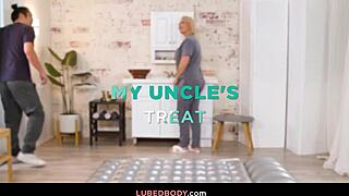 Sensual nuru massage turns steamy