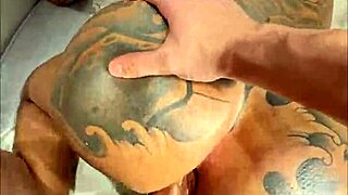 That tattooed ass is just so damn hot to pound hard.