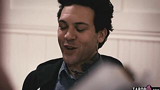 Emo students tease with pussy licking, then plunge into anal fucking after class.