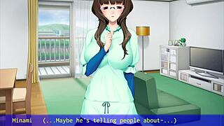 neighbor spies on steamy hentai sex scenes in wild game pt1