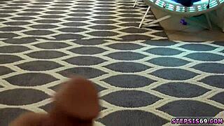 Tiny Mean Slut Gets Her Attitude Checked By Stepdad