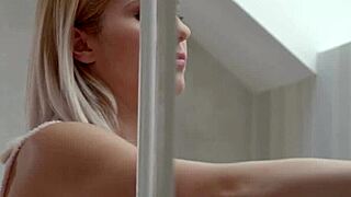 Hot Blonde Amy Douxxx Rides Hard for Sticky Facial