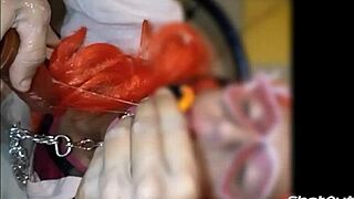 Sissy mariona itzel lunática sucking big dildos 😈