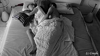 amateur couple caught on hidden cam in bedroom