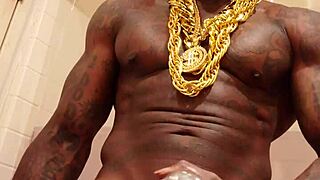 bbc worship with hallelujah johnson stroking his huge black cock for you
