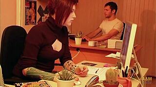 i-i mean, in the office the boss rides the innocent intern, femdom style