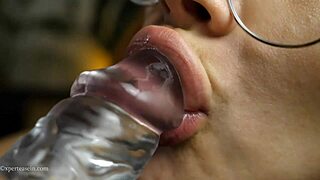 Amazing tip blowjob with tongue play.