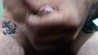 Suggestive Close-Up Gay Action with Intense Desire to Finish