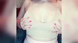 shy sexy girl shows her virgin body tits and ass