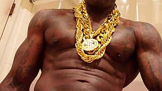 bbc worship with hallelujah johnson stroking his huge black cock for you