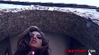 she gets anal from two big cocks in a wild threesome