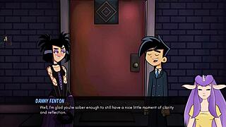 Danny gets goth handjob in Amity Park