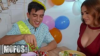 Unexpected Birthday Threesome with Mina Von D, Haix Rogue, and Jordi El Nino Polla