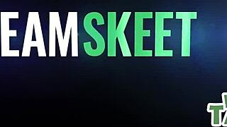 Stepbros playing games while I fuck his girlfriend in a wild threesome, caught by friends