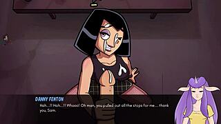 Danny gets goth handjob in Amity Park