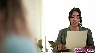 vanessa sky, ready to dive into kayley gunner's pussy?