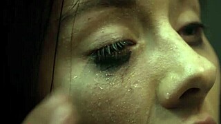 Calamity Tribs Brunette Asian Lesbian in Pool with Oral and Feet Play