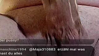 JERKING My Cock in LIVECAM Action With My Toy, Damn!