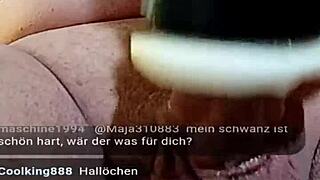 JERKING My Cock in LIVECAM Action With My Toy, Damn!