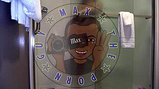 Sydney Blows Huge Load in Stairwell, Damn Hot!