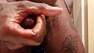 Hallelujah Johnson masturbates with big black cock and lady fleshlight, so intense 😍