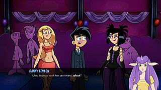 Danny gets goth handjob in Amity Park