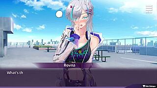 Intensely fucking the cute milf's daughter on the rooftop in Mother's Conditioning Ep5