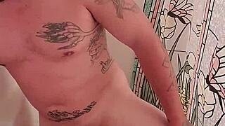 sonia takes anal in the shower