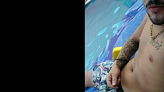 hey, watch this solo boy strip down in underwear and socks for some hot group action?