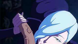 mei mei giving an amazing blowjob to dotado outdoors