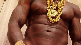 bbc worship with hallelujah johnson stroking his huge black cock for you