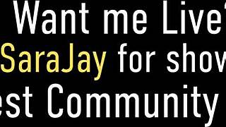 Watch the curvy cougar sara jay dominate fit sydney with her strap-on.