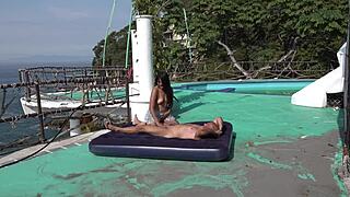 Rose Darling Teasing Her Wet Pussy?