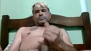 Suggestive Close-Up Gay Action with Intense Desire to Finish