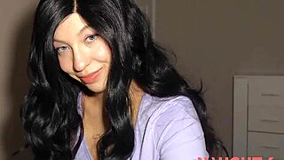 girlfriend skips anal, step-mom takes it deep